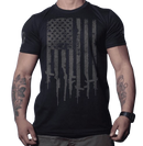 T-SHIRT - Camisa tática EUA Flag Arms - Team Six Brasil