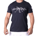 T-SHIRT - Camisa tática Fuzil Parts Secret box - Team Six Brasil